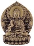 11478 - 5" Golden Buddha - Holding Lotus - [Bu-15]