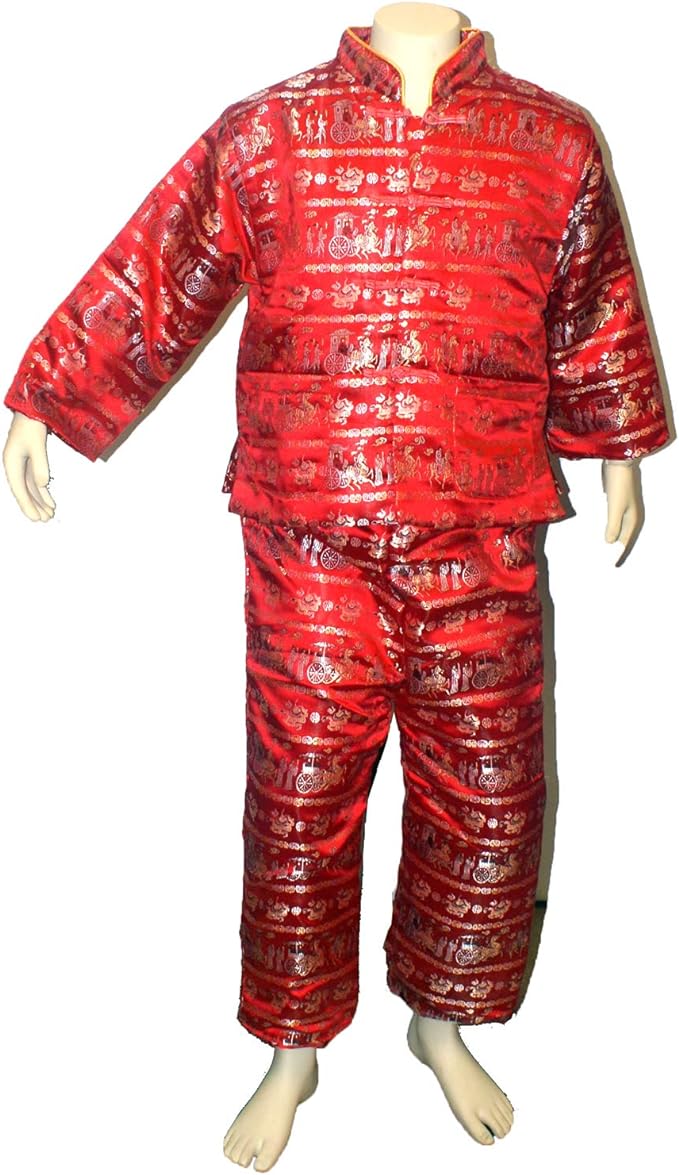 11496 - Haiqiong Padded Jacket/Pants Red Size 18 Child - Pod 3-06 : CM Need New Pic with Measurements