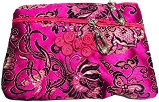 1151 - Purple Satin Coin Purse 4X5  |14-30| |16-19|