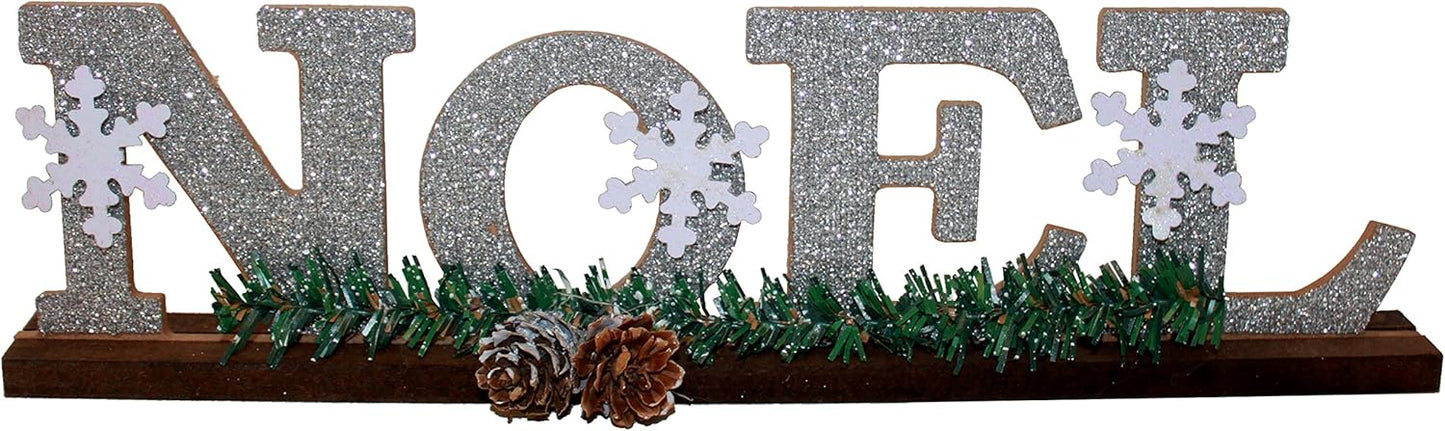 1157 - Noel 13" Wooden Christmas Sign |Pod 2-60|