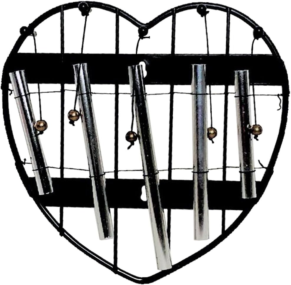 11673 - Door Chimes Silver and Black - [F-57]