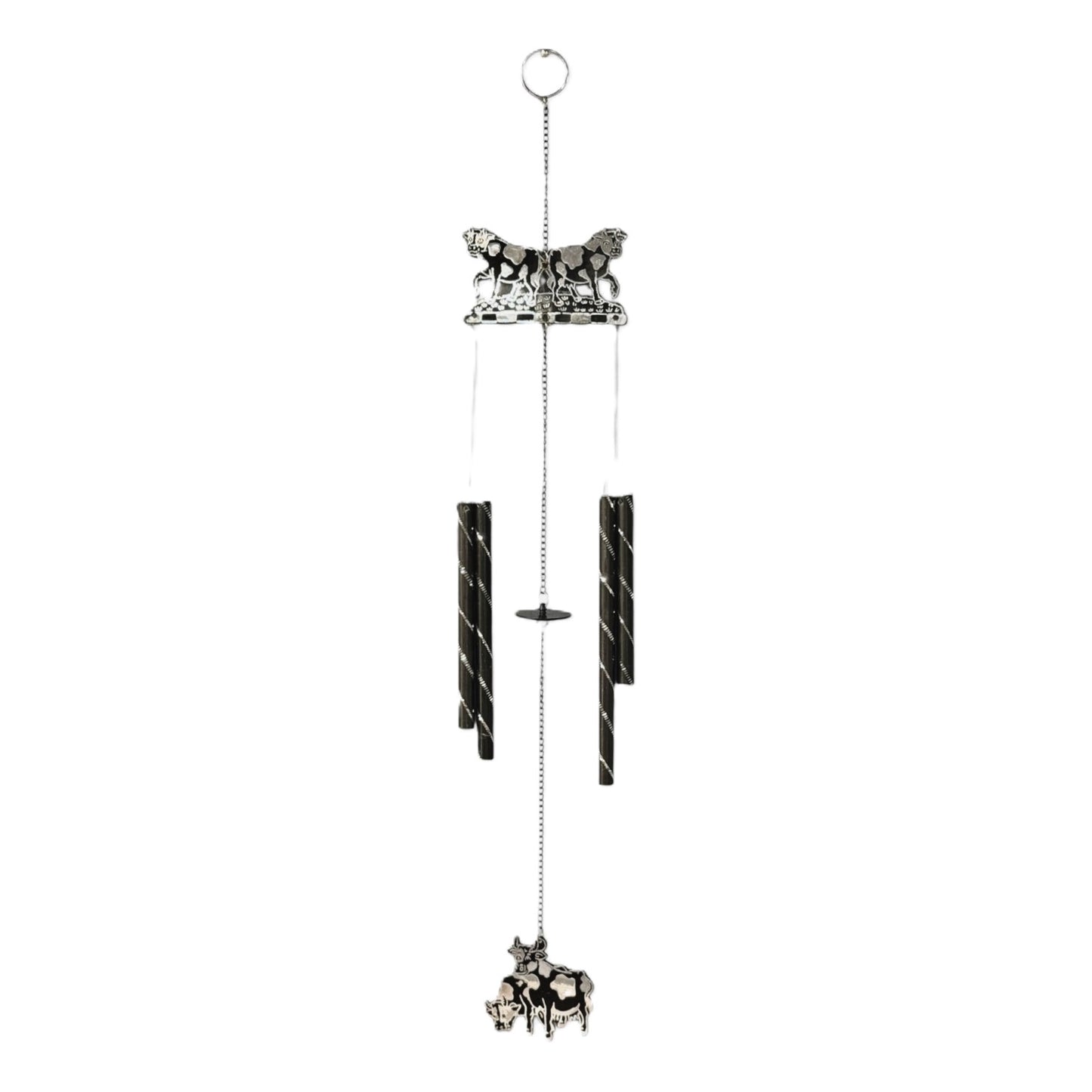 11741 - Black Cow Windchime Laser |G-12|