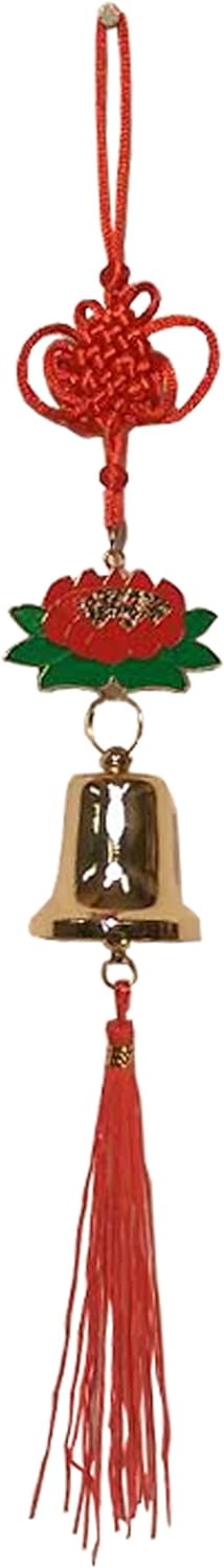 11793 - Gold Bell Lotus Flower Charm - [P-13]