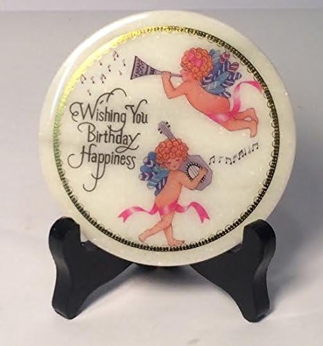 11861 - Happy Birthday Angels Plaque - [F-14]