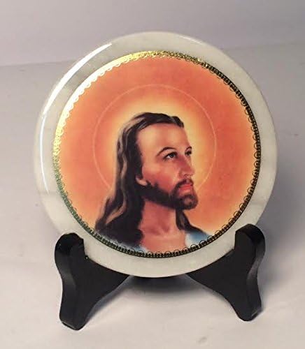 11864 - Jesus Stone Display Plaque - [F-14]