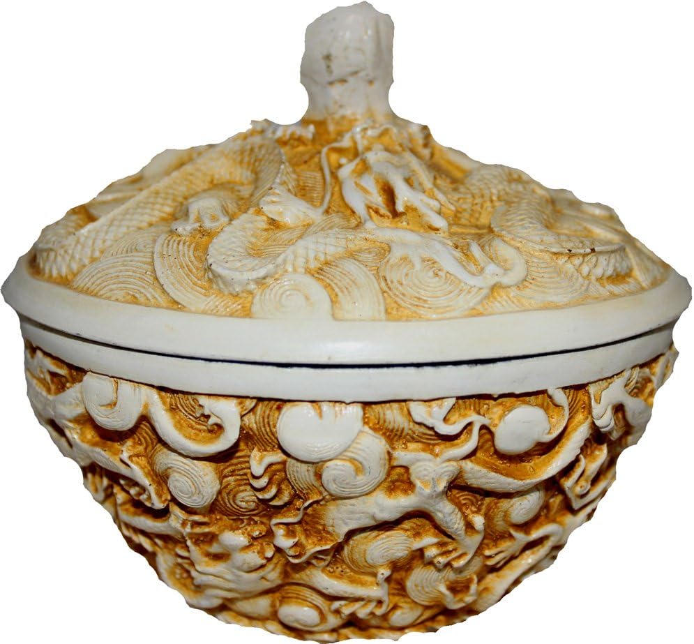 11934 - Mystical Dragon Bowl with Lid - [2-6/2-7 Pod 3-61]