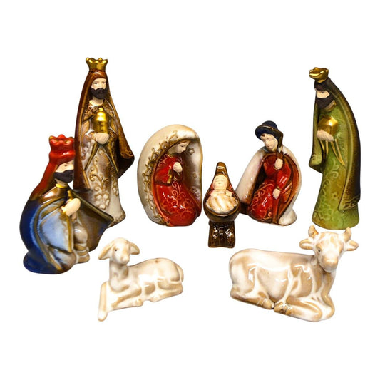 1194 - 10 Pc Nativity Set |G-100|