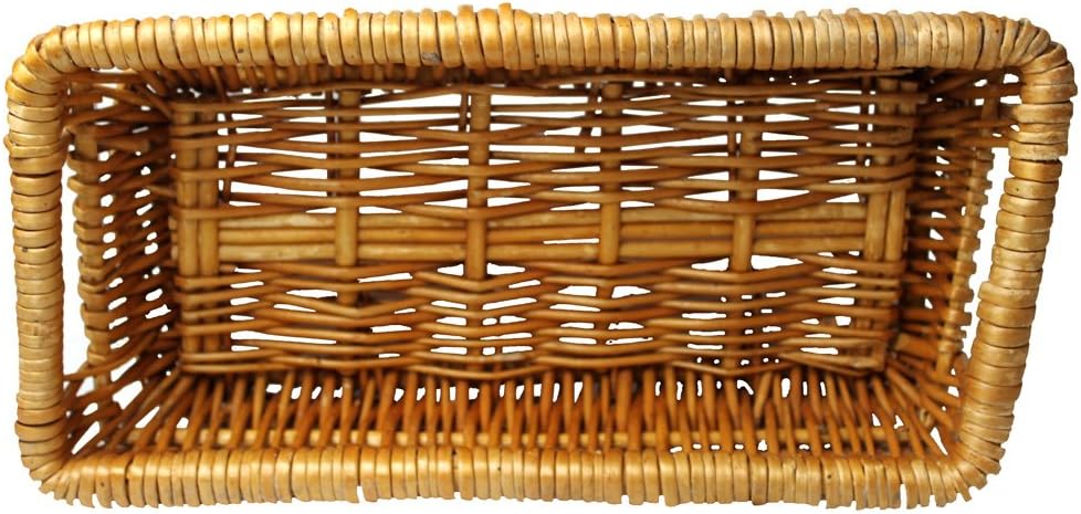 12233 - 5x11 Rattan Basket - [Connie's Desk]