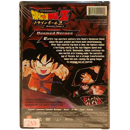 1233 - Dragon Ball Z-Vegeta Saga 1 "Doomed Heroes" - |DVD|