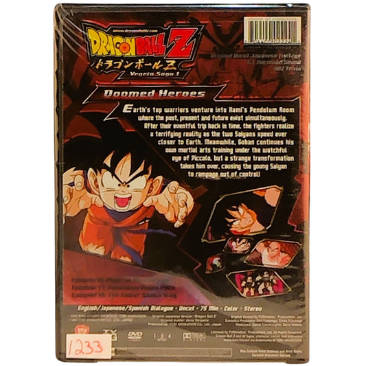 1233 - Dragon Ball Z-Vegeta Saga 1 "Doomed Heroes" - |DVD|