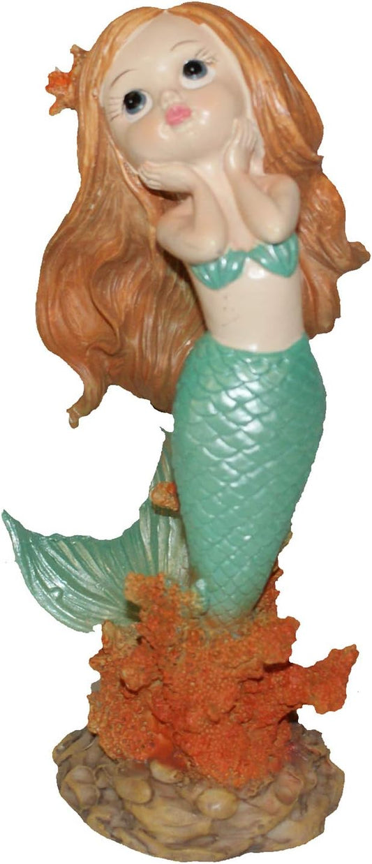 12462 - 7" Color Mermaid - Aqua Tail - [X-22]