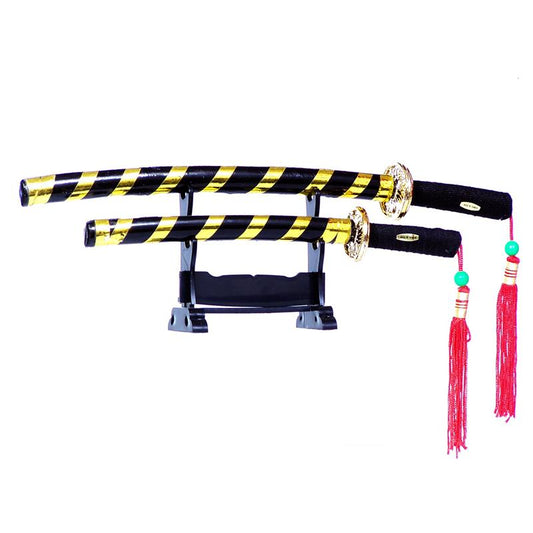 1252 - Letter Opener Set Black/Gold - |114|
