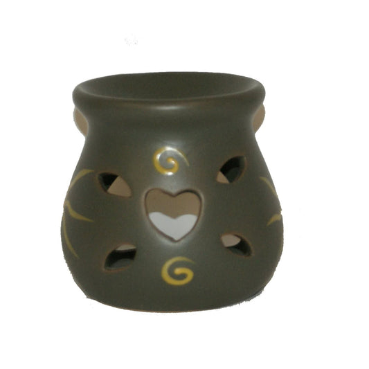 1256 - Santa Fe Heart Oil Warmer - |22-11|