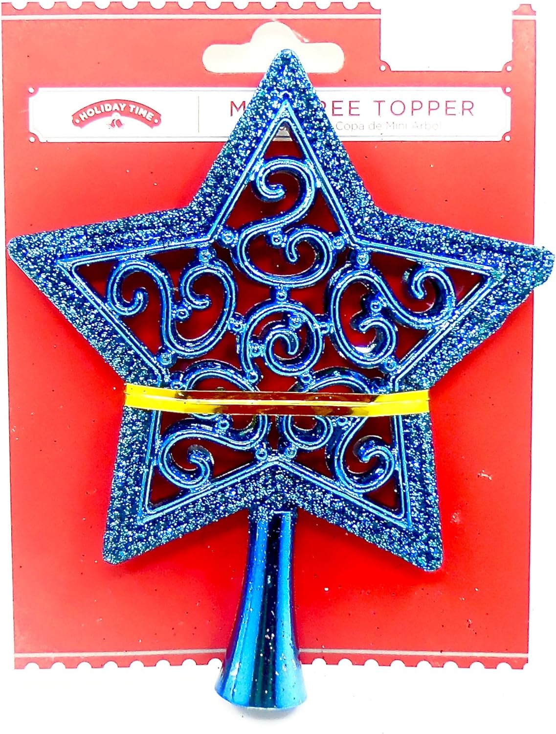 12570 - Fancy Aqua Star Tree Topper - [Pod 1-8]