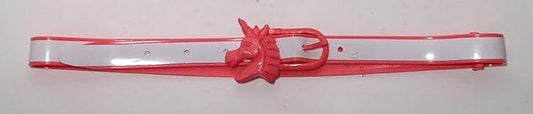 1258 - Pink Unicorn Kids Charmy Belt - [R-15 Garage]