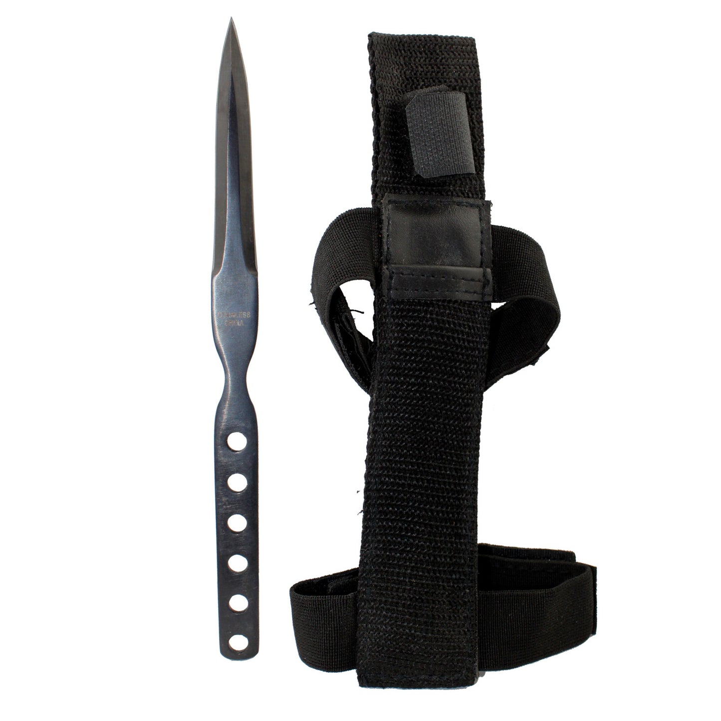 12625 - Rocket Thrower Black 8" WITH WRIST STRAP SHEATH |85|86|