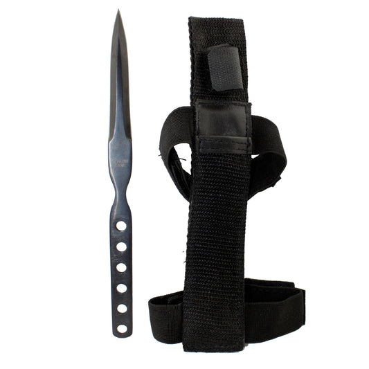 12625 - Rocket Thrower Black 8" With Wrist Strap Sheath |85|86|