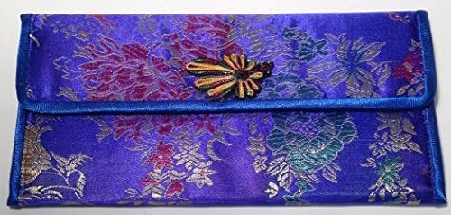 12689 - Blue 7X4 Satin Wallet - [AA-3 Top]