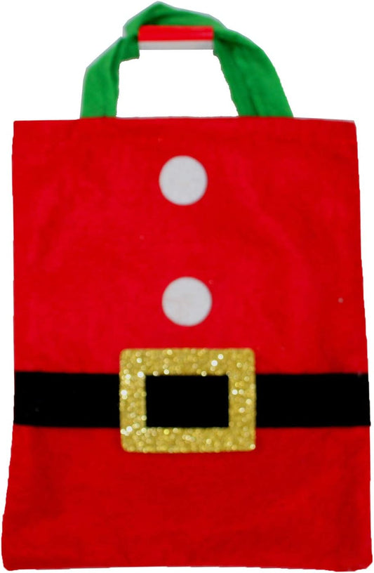 12719 - 10" Felt Bag Santa's Belt - [Pod 2-51]