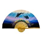 12779- Fan Double Dolphin - W-24 : JL ARTISTIC WONDERS