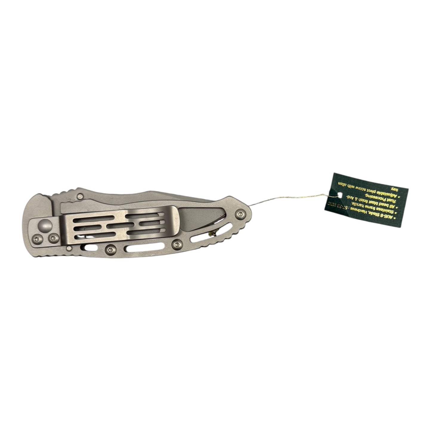 12801 - Knife Raider 1" Drop Point |14-H12 End Cabinet by The Swords|