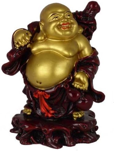 12846 - 4" Two Tone Buddha with Gourd - [Bu-04 Pod 3-20  Pod 3-67]