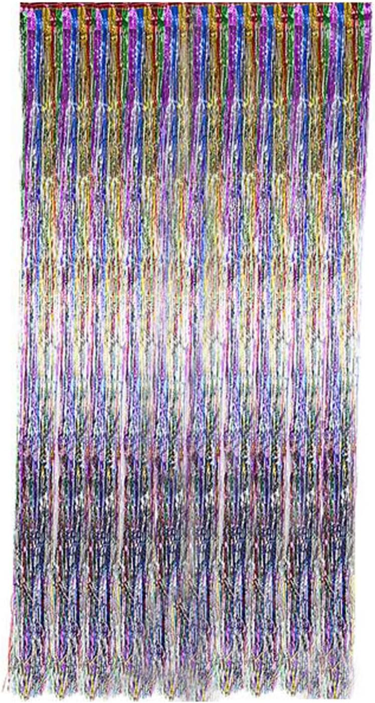 12848 - Metallic Rainbow Foil Fringe - [R-33 Garage]