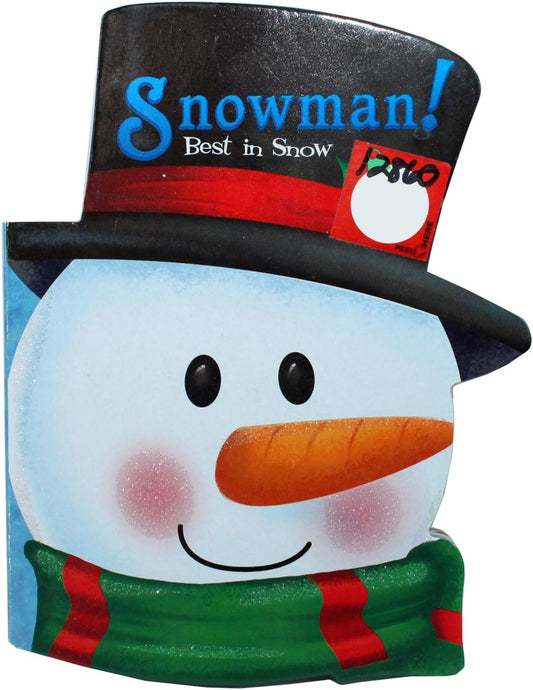 12860 - Snowman Best in Snow Board Book - [2-20]