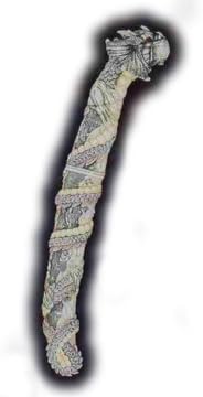 12888 - Dragon 8" Dagger Green |89|