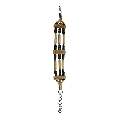 12908 - 8" Bone Bracelet - |Clear-227|