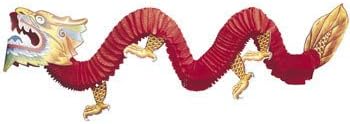 12931 - 7" Dragon Paper Large-Set of 2 |15-35|