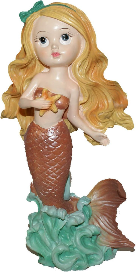 12964 - 7" Color Mermaid - Pink Tail - [X-32]