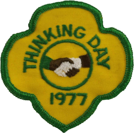 13144 - 1977 Thinking Day Patch Girl Scouts - [S-0]