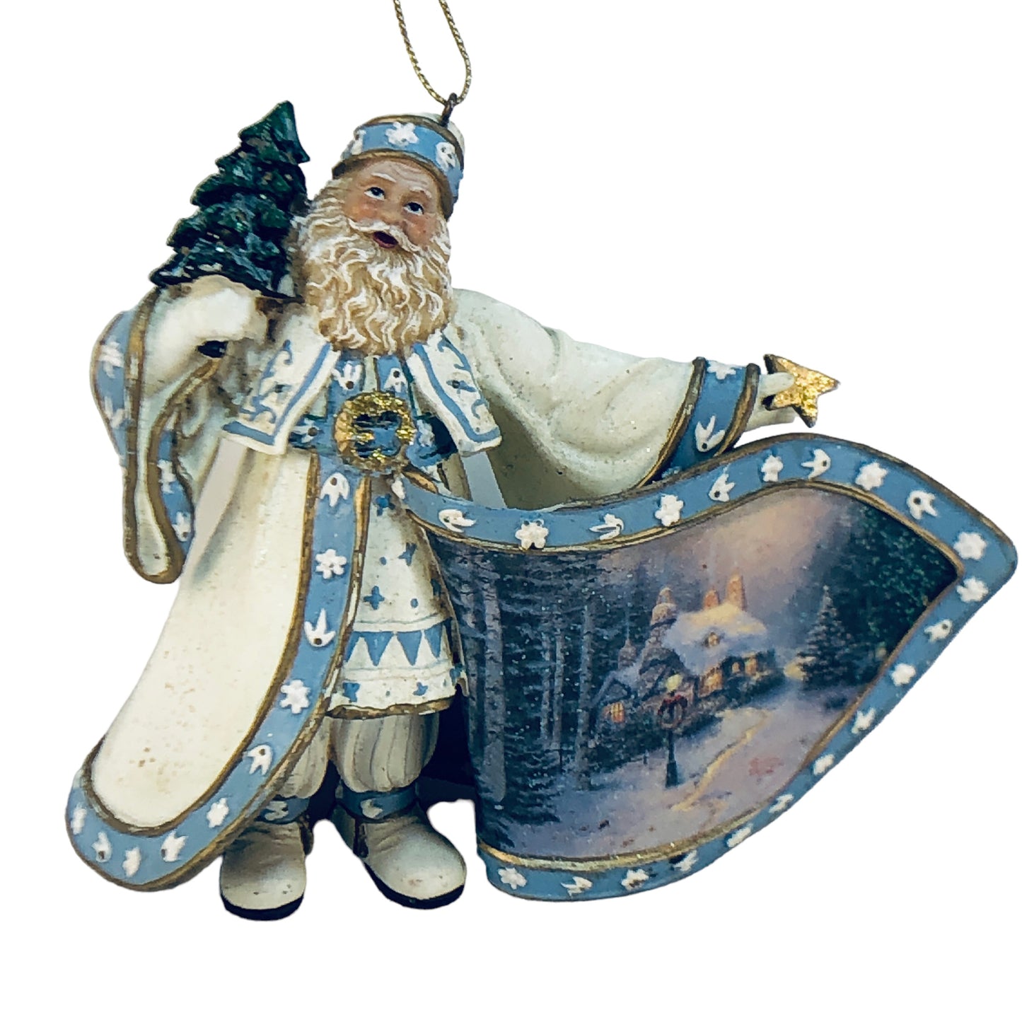 13174 - Frosty Christmas Eve Santa Thomas Kincaid 5" |TBD|