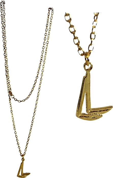 13356 - Gold Kamas Necklace Pendant |Clear-227|