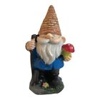 1337 - 3 Inch Charming Gnome Figure With Shovel Accessory And Mushroom Detail |Y-4|