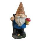 1337 - 3 Inch Charming Gnome Figure With Shovel Accessory And Mushroom Detail |Y-4|