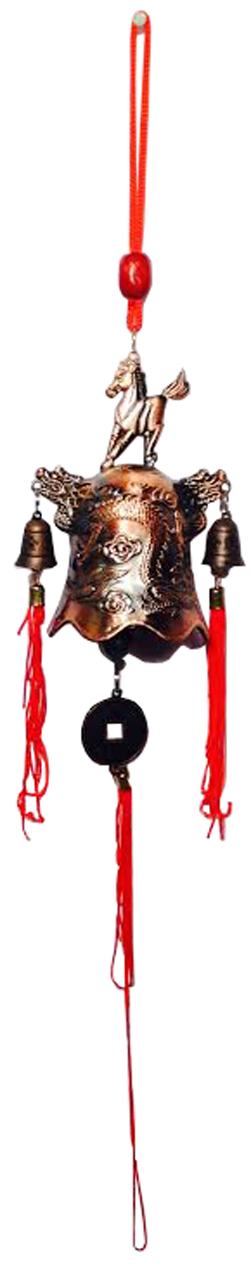 13505 - Feng Shui Horse Bell Chime Lucky Home Decor |13-18|