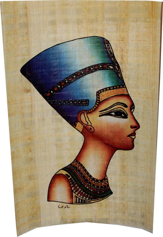 13533 - 8x12" Papyrus Nefertiti - [File 20]