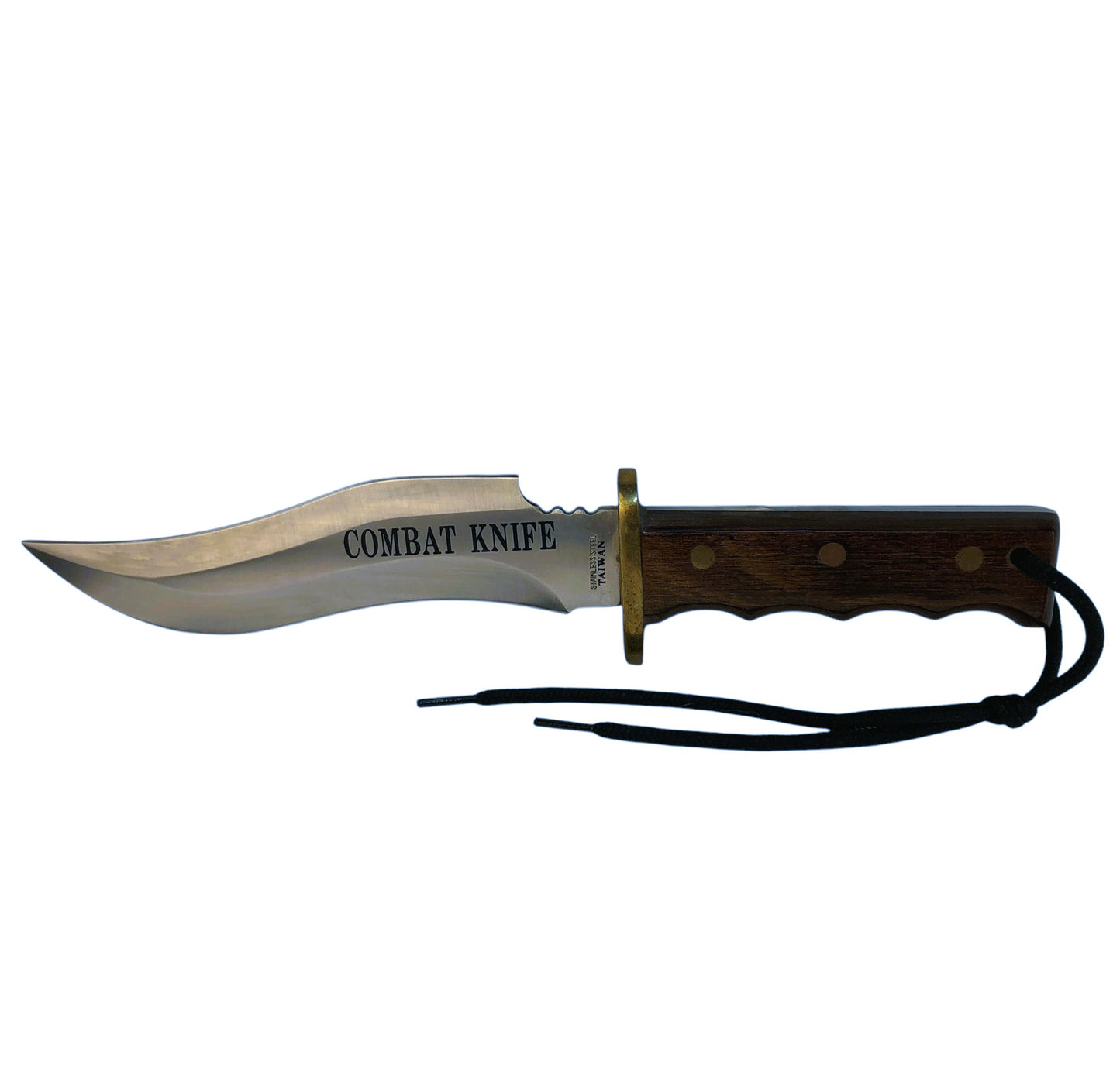 13550 - Combat Knife With Wood Handle 7-Inch Blade 11-1/4" Whole |82|
