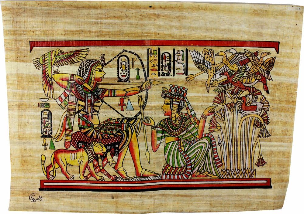 13552 - 12x16 Papyrus Ramses II/Wife - [File 20]