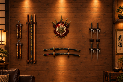 13629 - Oriental Chinese Weapons 18" 5pc - |24-9| |Pod|