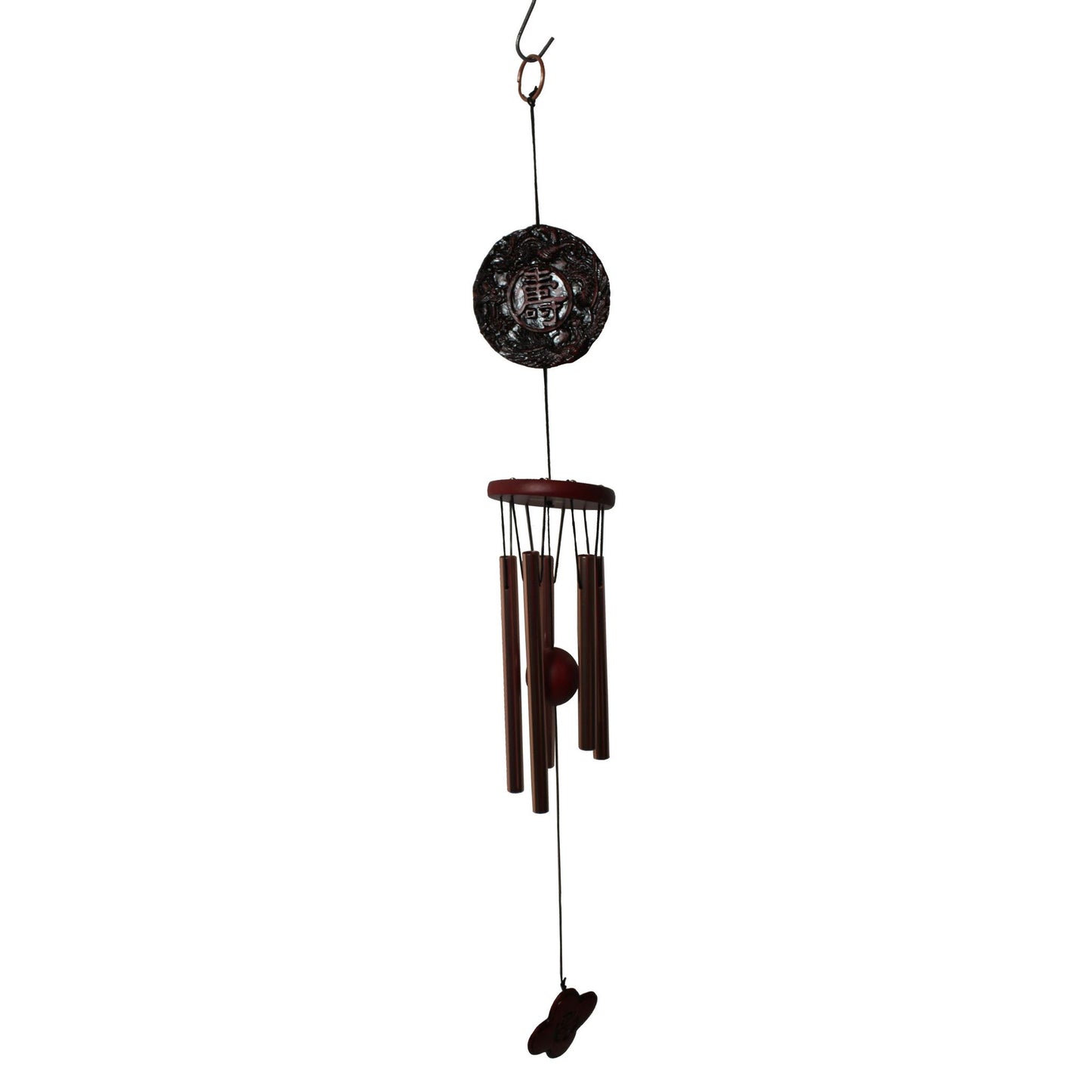 1369 - Bird Dragon Windchime Red - |14-30|