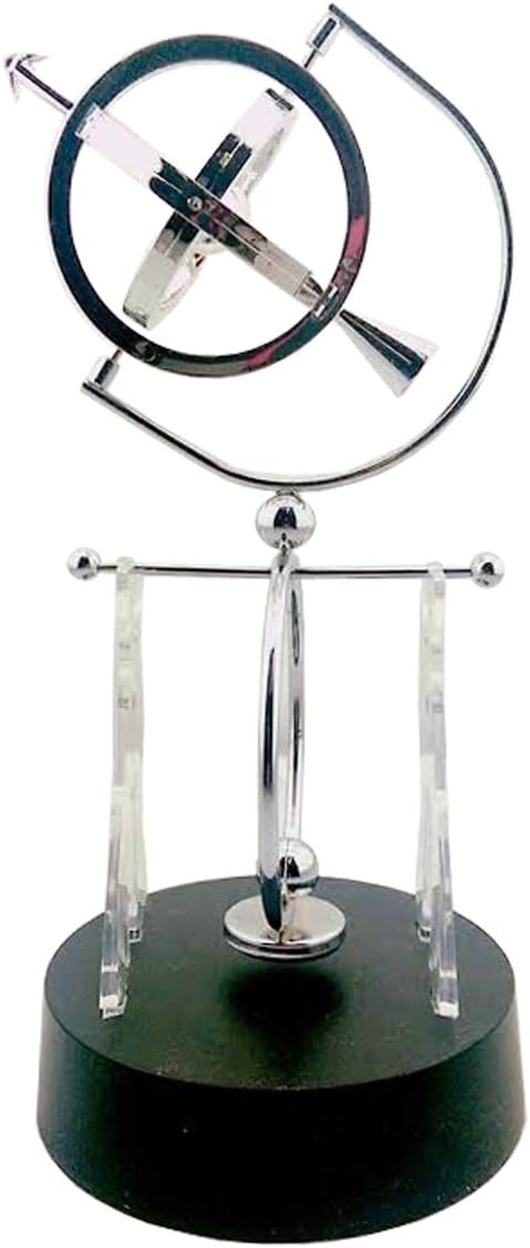13982 - 9" Silver Gravity Spinner - [18-31]