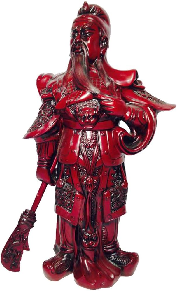 14010 - 24" Red Rosewood Guan Yu - Broken Spear - [Z-A]