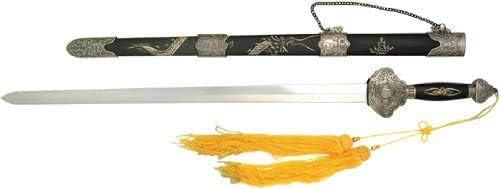 14013 - Sword Tai Chi Yin Yang Silver - |5-F|