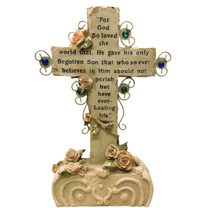 14071 - 12" Tall Standing Cross