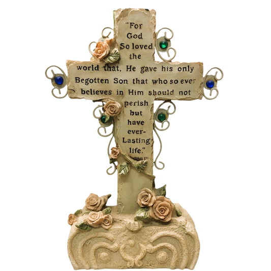 14071 - 12" Tall Standing Cross