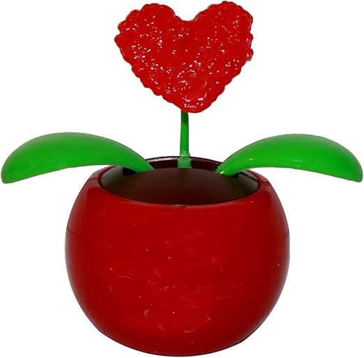 14087 - Red Solar Heart Flower - |R-84 Garage|