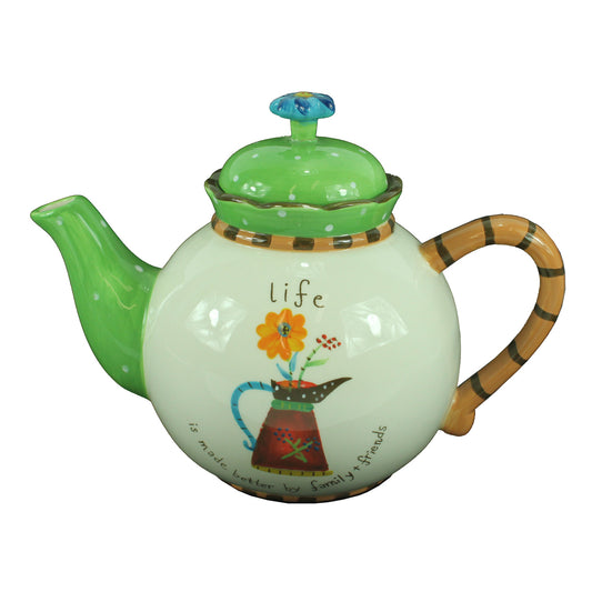 14105 - Elegant Life Is Made Better Teapot Design |9-14|